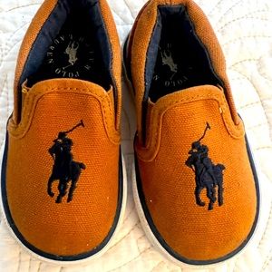POLO BY RALPH LAUREN Harbour II Slip On Sneakers Toddler Size 5